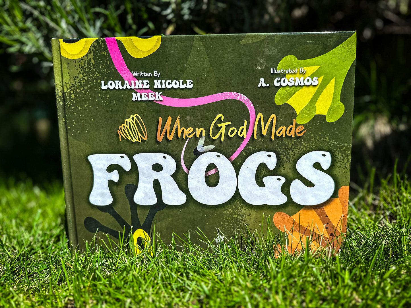 "When God Made Frogs" Hardcover Book