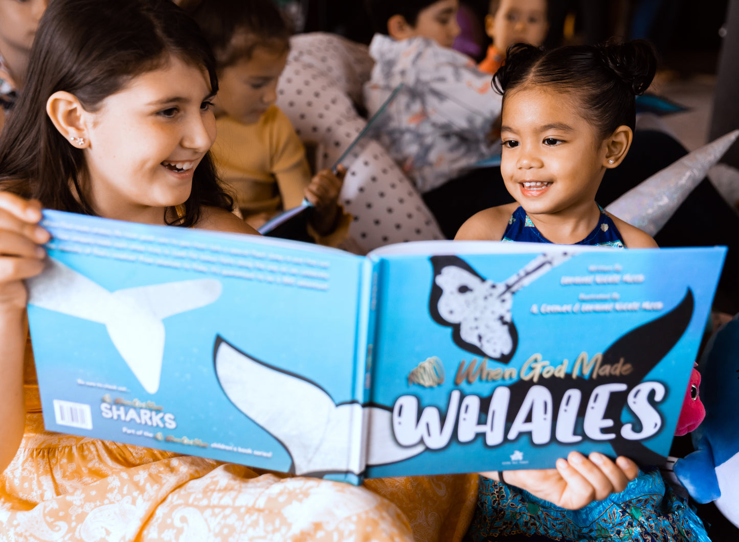 When God Made Whales Hardcover Book