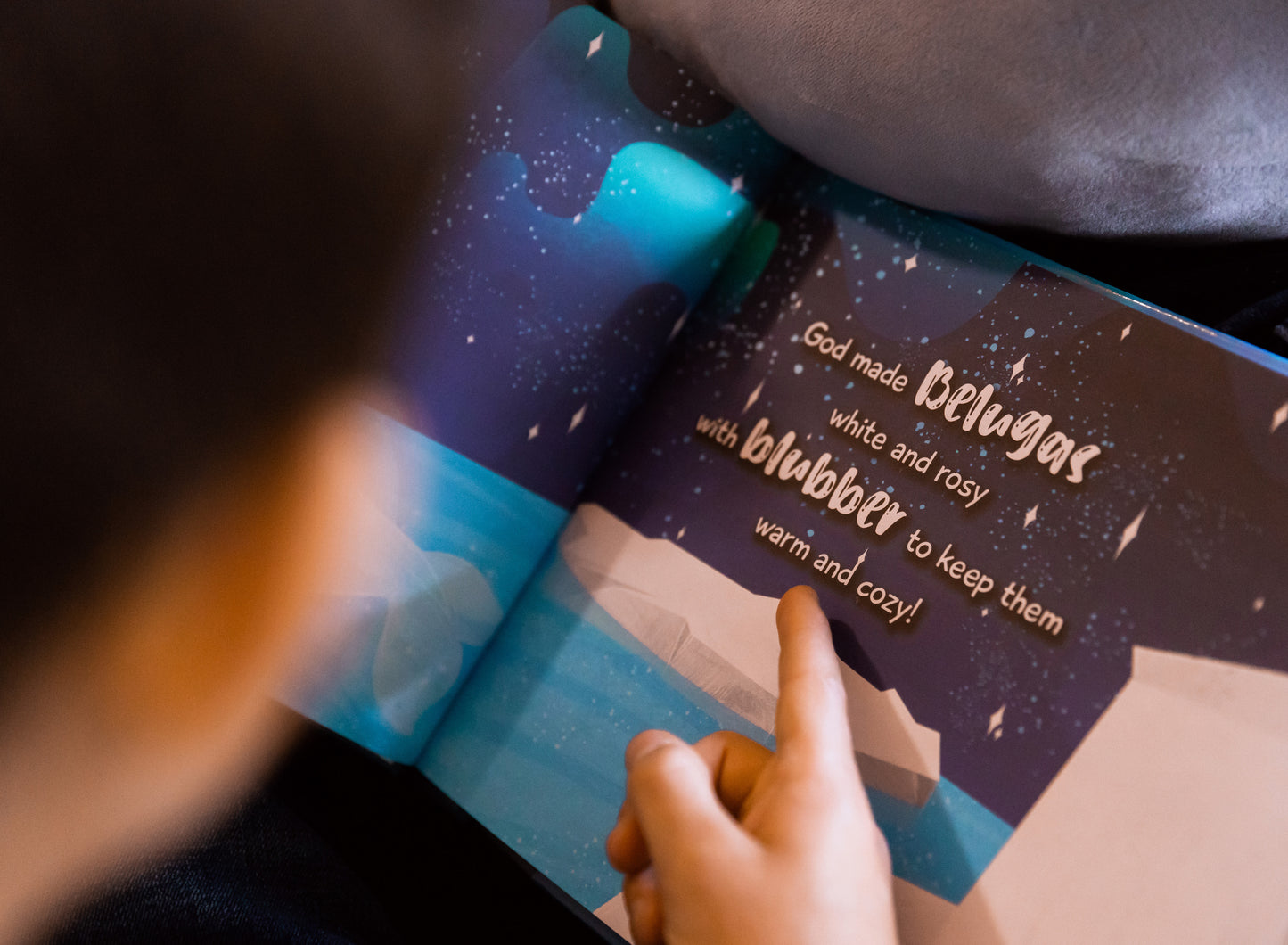 When God Made Whales Hardcover Book